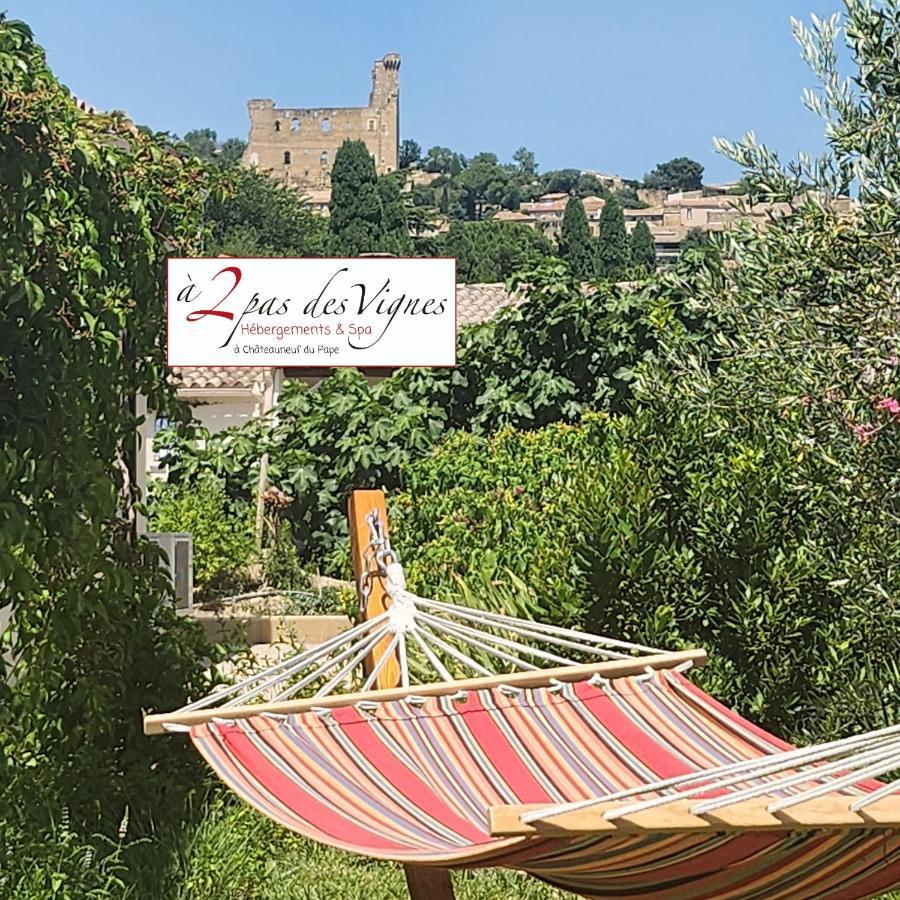 A 2 Pas Des Vignes, Hebergements Et Spa, Maison Numero 6, A Chateauneuf Du Pape Екстериор снимка