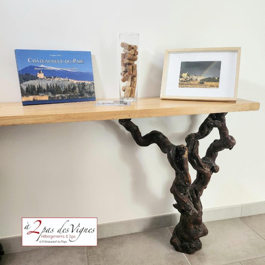 A 2 Pas Des Vignes, Hebergements Et Spa, Maison Numero 6, A Chateauneuf Du Pape Екстериор снимка