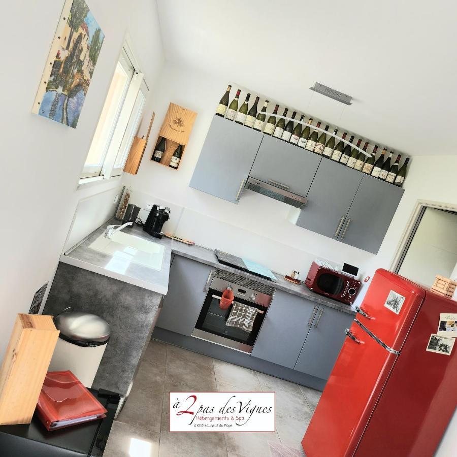 A 2 Pas Des Vignes, Hebergements Et Spa, Maison Numero 6, A Chateauneuf Du Pape Екстериор снимка