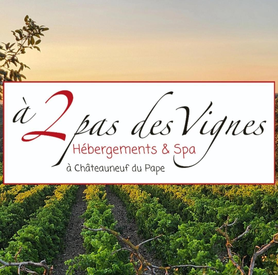 A 2 Pas Des Vignes, Hebergements Et Spa, Maison Numero 6, A Chateauneuf Du Pape Екстериор снимка
